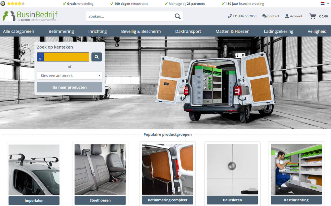 Webshop BusinBedrijf