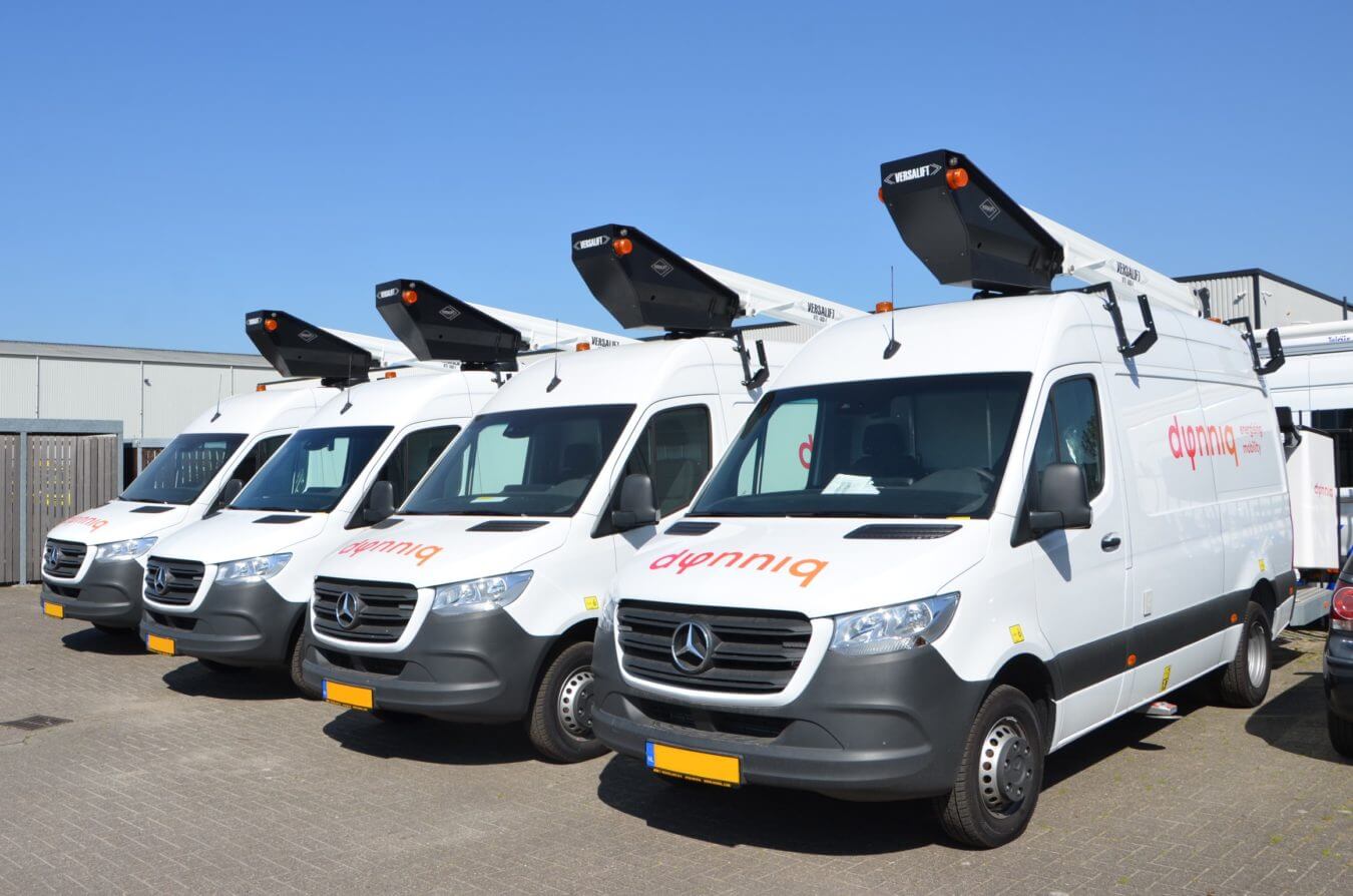 Dynniq hoogwerkers bedrijfswageninrichting