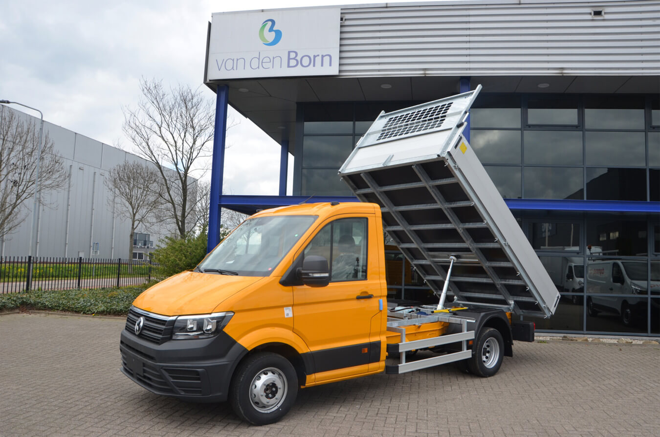 Volkswagen Crafter kipper open laadbak