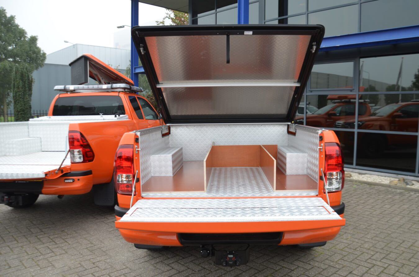 Laadbakbekleding pickup ombouw