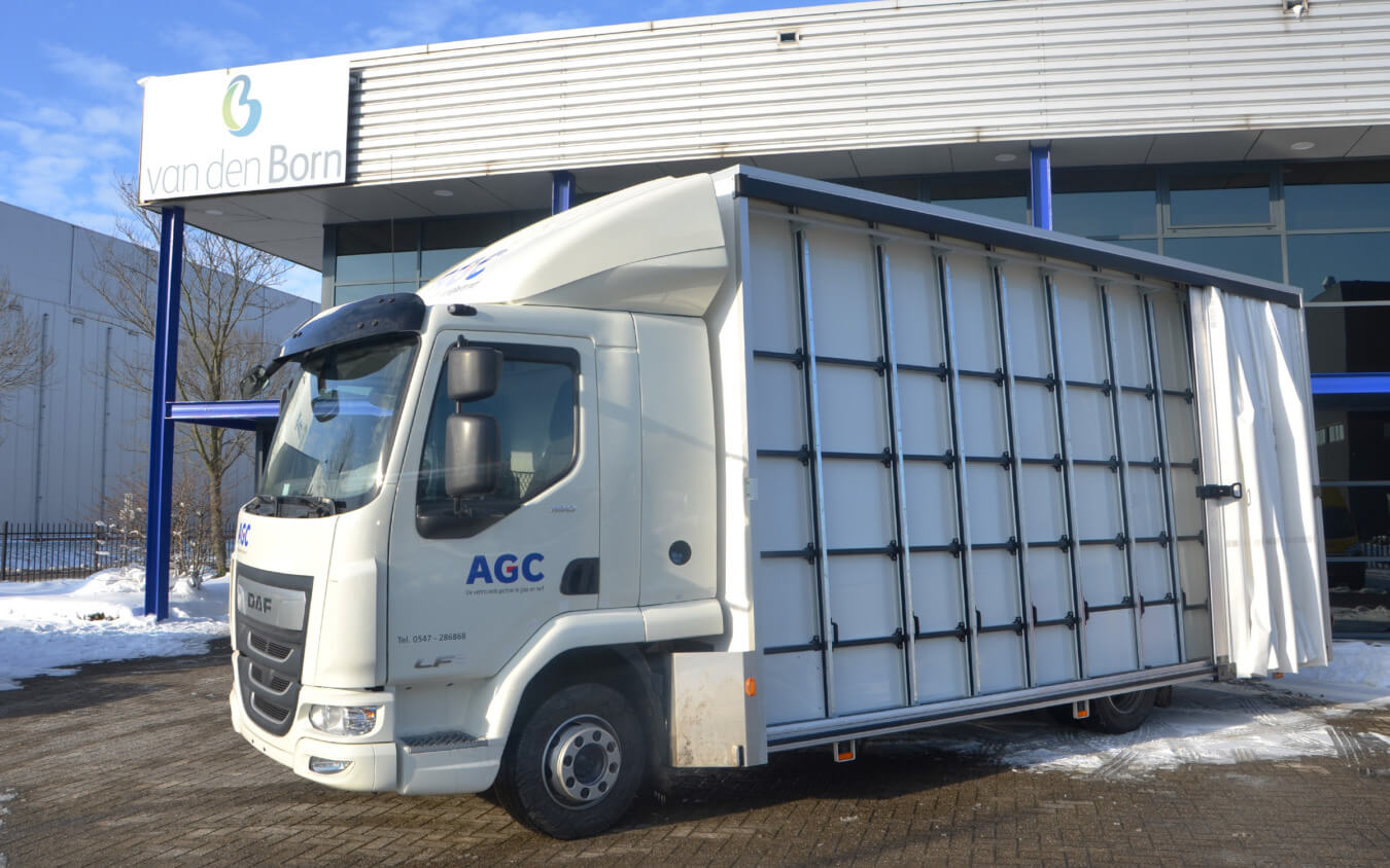 EUROBORN vrachtwagen voor AGC Nederland