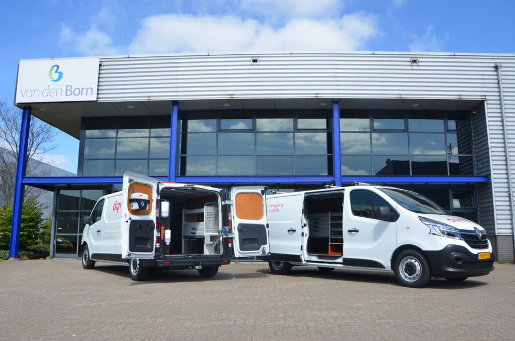 Renault Trafic bedrijfswagens voor Dynniq