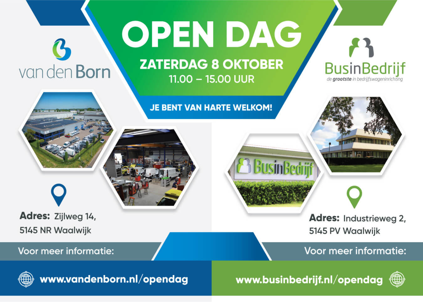 Open dag Van den Born Carrosserie Waalwijk