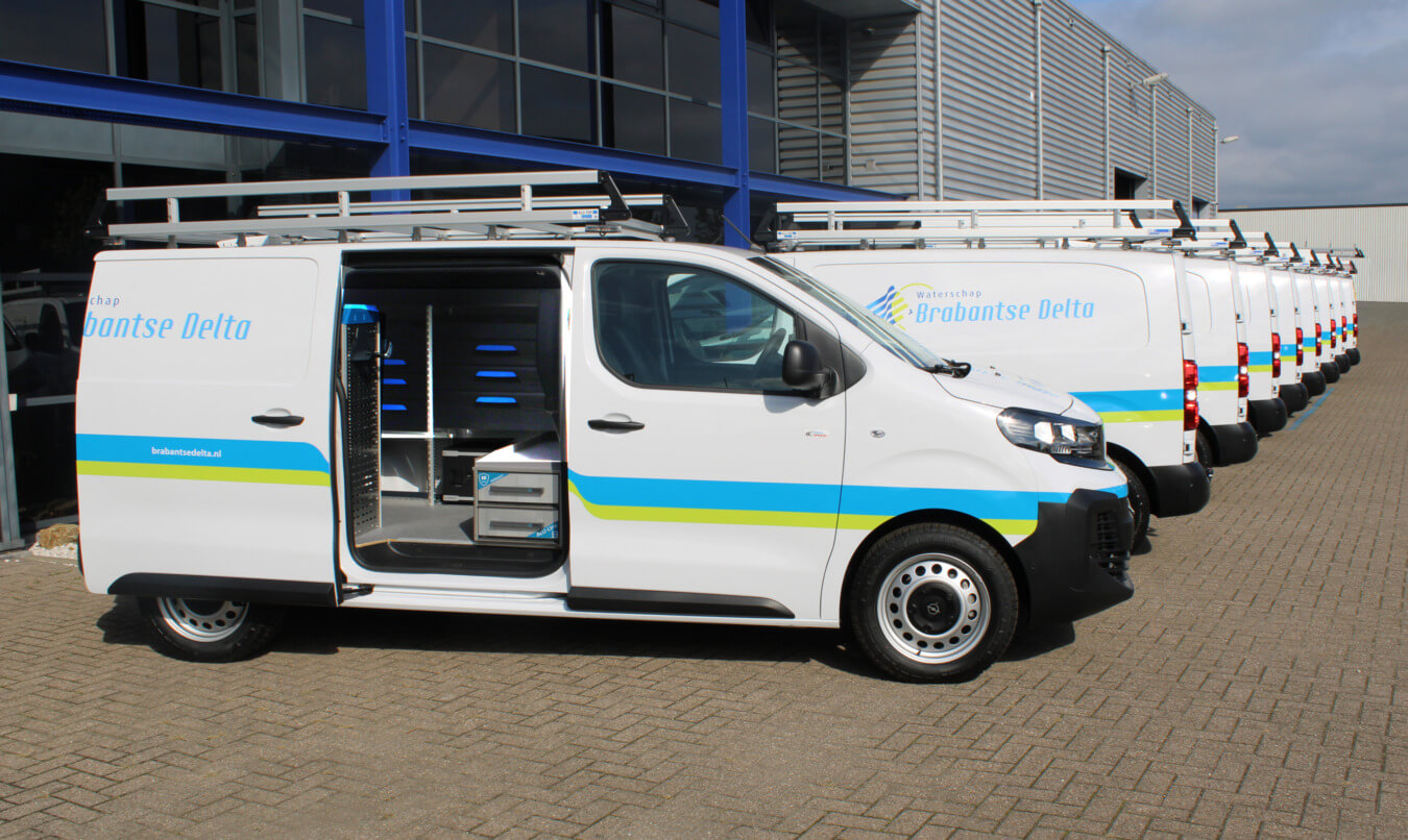 waterschap-brabantse-delta-fleet bedrijfswageninbouw seriematige opbouw
